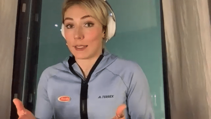 Mikaela Shiffrin avant les slaloms de Levi
