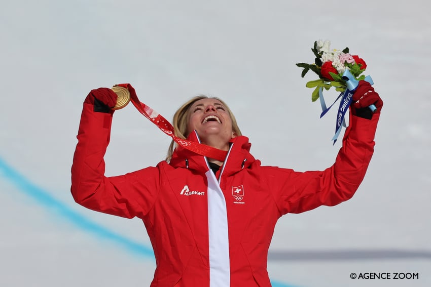 Premier titre olympique pour Lara Gut-Behrami