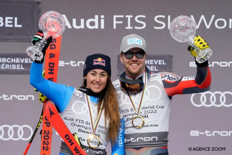 Descentes Finales Courchevel Méribel : les petits globes pour Kilde et Goggia