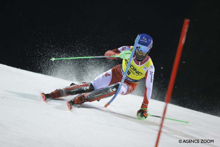 Marco Schwarz remporte le slalom de Madonna di Campiglio