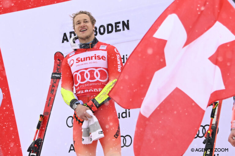 Marco Odermatt, Maestro du brouillard à Adelboden