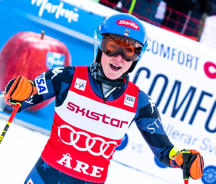 Mikaela Shiffrin fait son retour à Are, mais uniquement en slalom