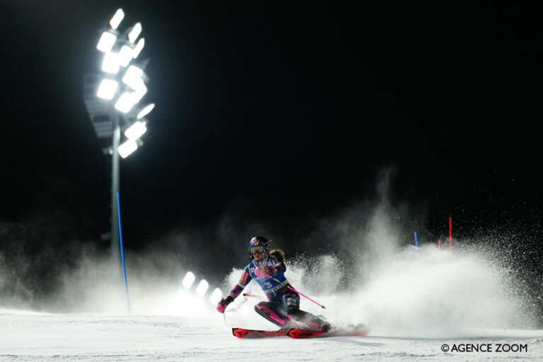 Zrinka Ljutic triomphe à Courchevel