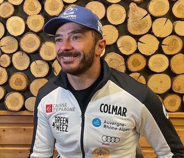 Cyprien Sarrazin de retour sur ses skis