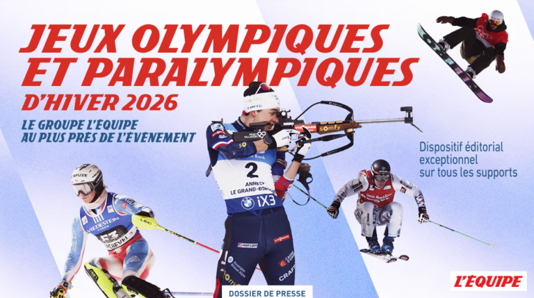 Jeux d’hiver Milan-Cortina 2026 : le dispositif éditorial de L’Équipe