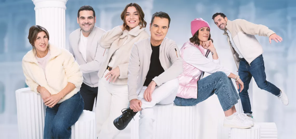 L'équipe de présentateurs de France Télévisions pour les JO d'hiver 2026