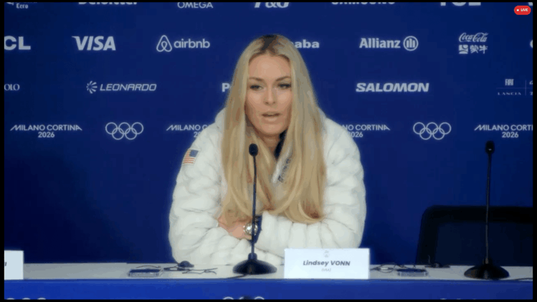 Lindsey Vonn blessée, ne renonce pas aux JO de Milan-Cortina