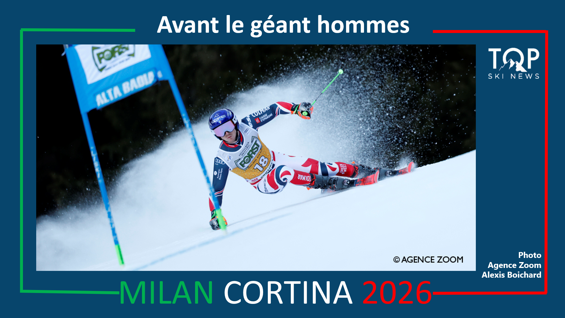 JO 2026 : avant le géant olympique hommes