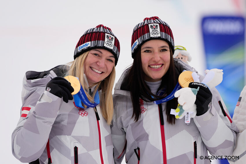 Sensation à Cortina : Ariane Raedler et Katharina Huber décrochent l’or
