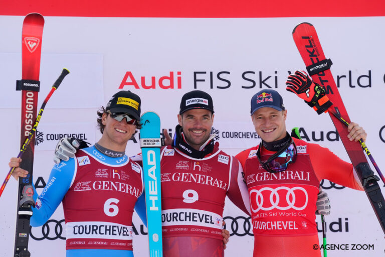 Descente de Courchevel : la victoire pour Kriechmayr et deux globes pour Marco Odermatt