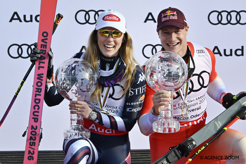 Coupe du monde de ski alpin : le bilan de la saison 2025/2026 en chiffres et en Top 5