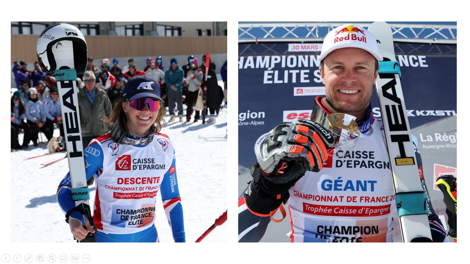 Championnats de France Elite de ski alpin 2026 : le palmarès